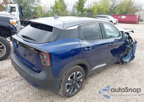 2025 Nissan Kicks Sv Intelligent Awd from USA, damaged, VIN 3N8AP6CB2SL333794